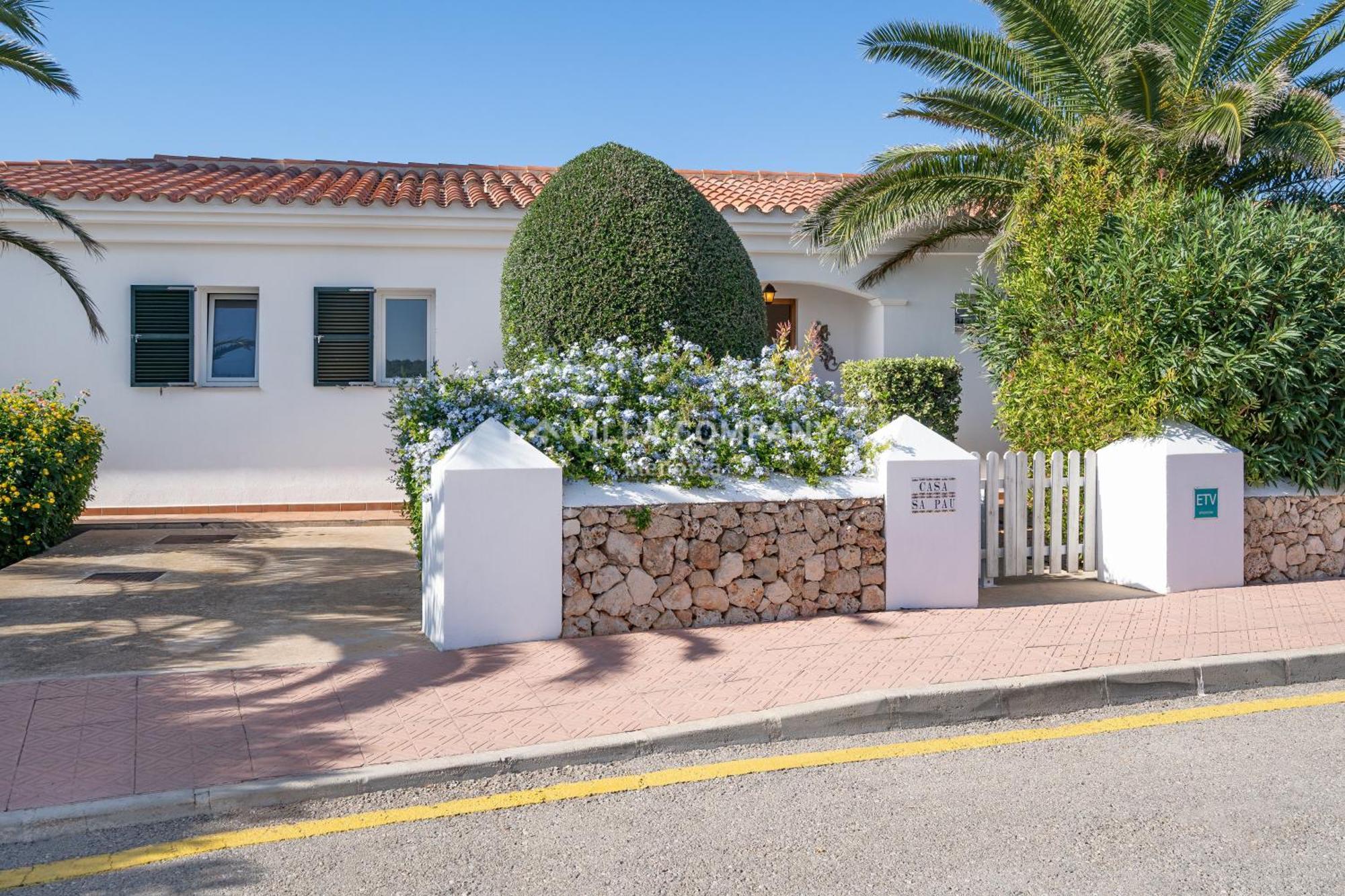 Villa Sa Pau Es Mercadal Exterior photo